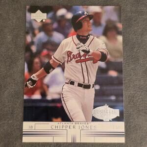 2002 Upper Deck #259 Chipper Jones Baseball Card
